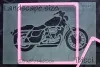 ibicci Motorbike stencil -  Landscape size